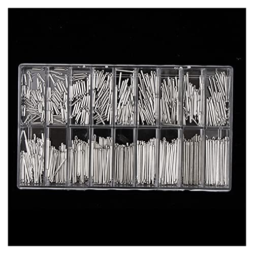 XLBH Regarder Accessoires 360pcs 6-23mm Montre Bracelet Bracelet Link Link Pin Spring Spring Bar Partie Partie Beaucoup de Styles