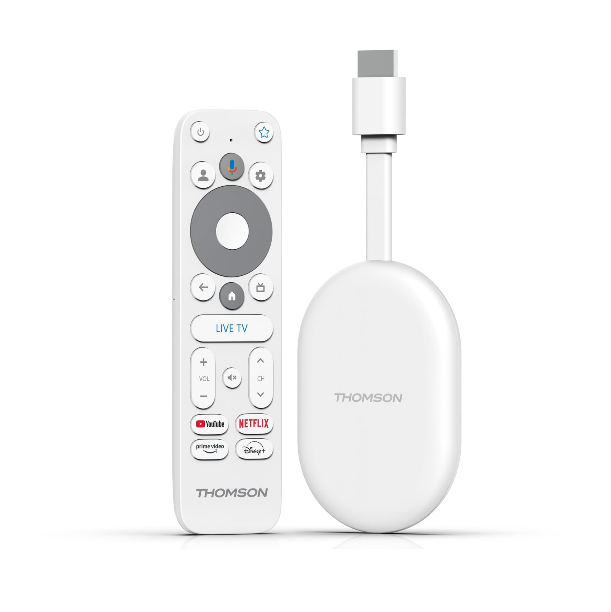 Thomson Controllo vocale Google TV Ott 4k Dongle 150