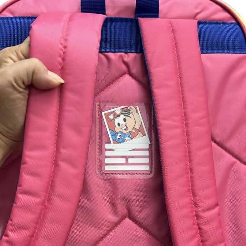 Mochila Escolar, Infantil, Turma da Mônica, G, Rosa - Luxcel