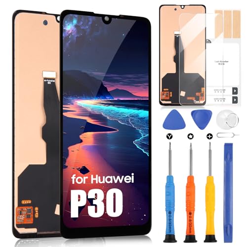 Huawei P30 écran cassé ? Réparer le LCD et tactile noir avec kit
