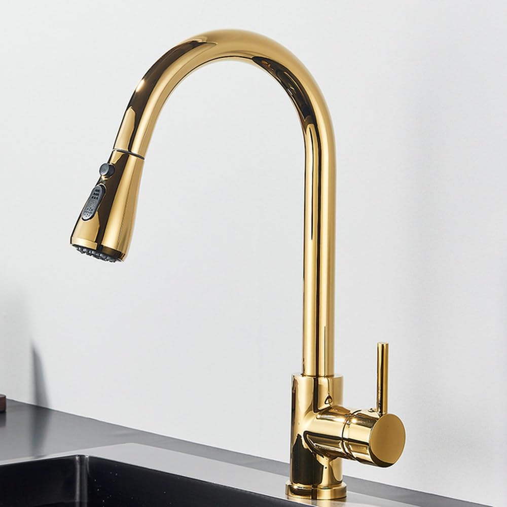 Robinet cuisine blanc moderne pour évier familial et préparation des repas