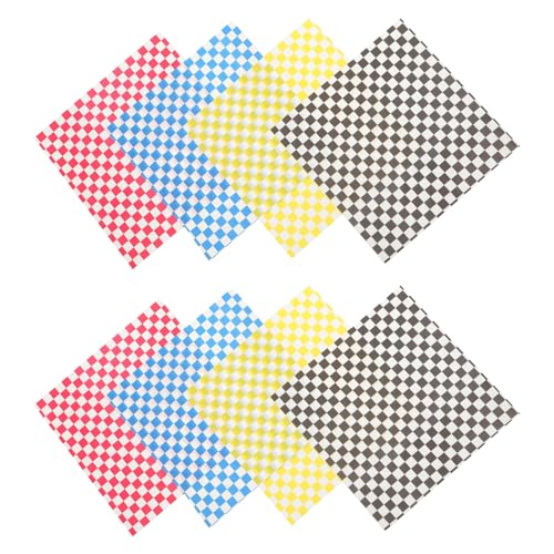 DIYEAH �`�F�b�N���O���[�X�v���[�t�y�[�p�[�V�[�g 80������ �T���h�C�b�`�y�[�p�[���b�v �ϖ����H�i��� �p�[�e�B�[�� �����_���J���[