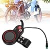 Alomejor Electric LCD Display Meter with 5P Waterproof Connector 24V 36V 48V 60V Scooter Control Panel #2