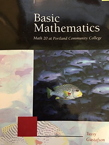 Basic Mathematics (Math 20 at Portland Communit... 0495137014 Book Cover