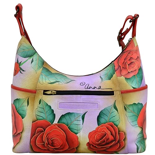 Anna by Anuschka Women's Leather Large Shoulder Hobo2