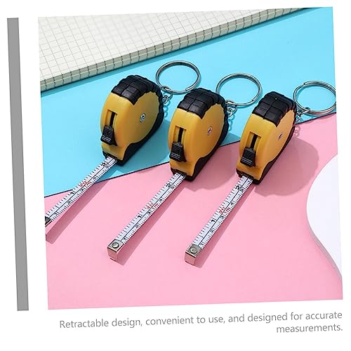 LIFKOME 10 piezas cinta métrica retráctil compacta miniatura 5