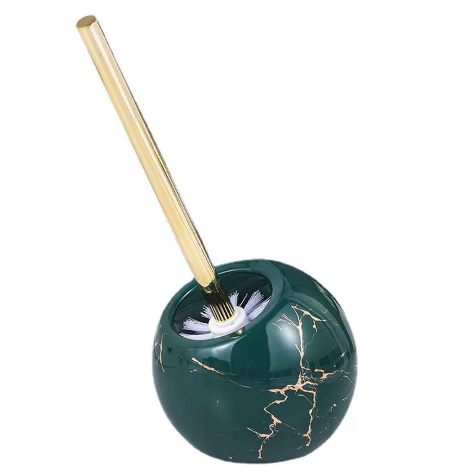 Escobillero con Soporte, Juego de cúpula y Soporte de cerámica, de pie, Decorativo