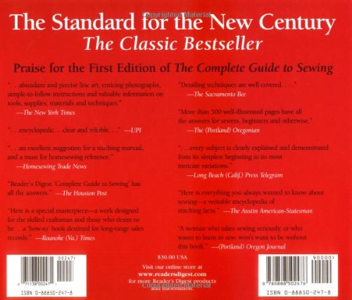 Complete Guide to Sewing : Step-By-Step Techniques for Making Clothes and Home Furnishings - Image 2