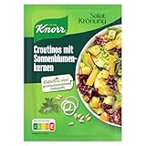 Knorr Salatkrönung Croutinos mit Sonnenblumenkernen Croutons, 1er-Pack (1 x 25 g)