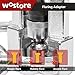 Wostore Flaring Swage Tool Kit for Copper Plastic Aluminum Pipe With Tubing Cutter & Ratchet Wrench
