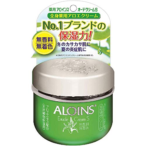 Aloins Eaude Cream S (Medicated Skin Cream) 35g - No Fragrance (Green Tea Set)