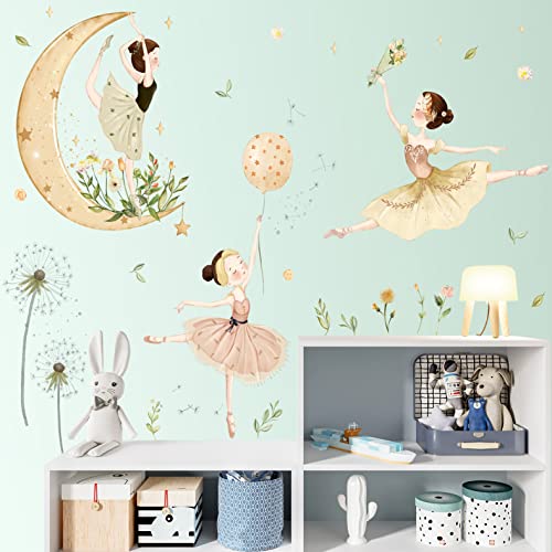 Vinilos Decorativos Ballet Girls 2 Hojas Rosa 30x90cm miniatura 5