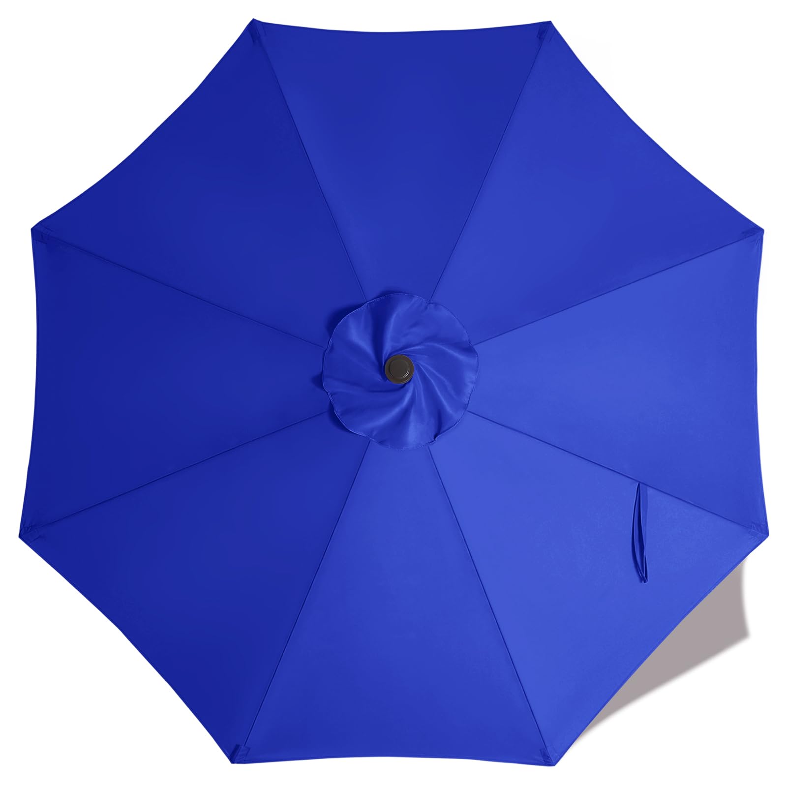 ABCCANOPY 7.5ft Outdoor Umbrella Replacement Top Suit 8 Ribs (Blue)