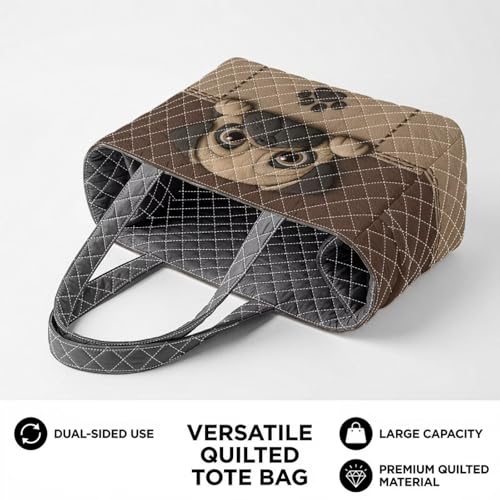 Bolso Tote para Mujer Lotusorchid Doble Cara miniatura 6