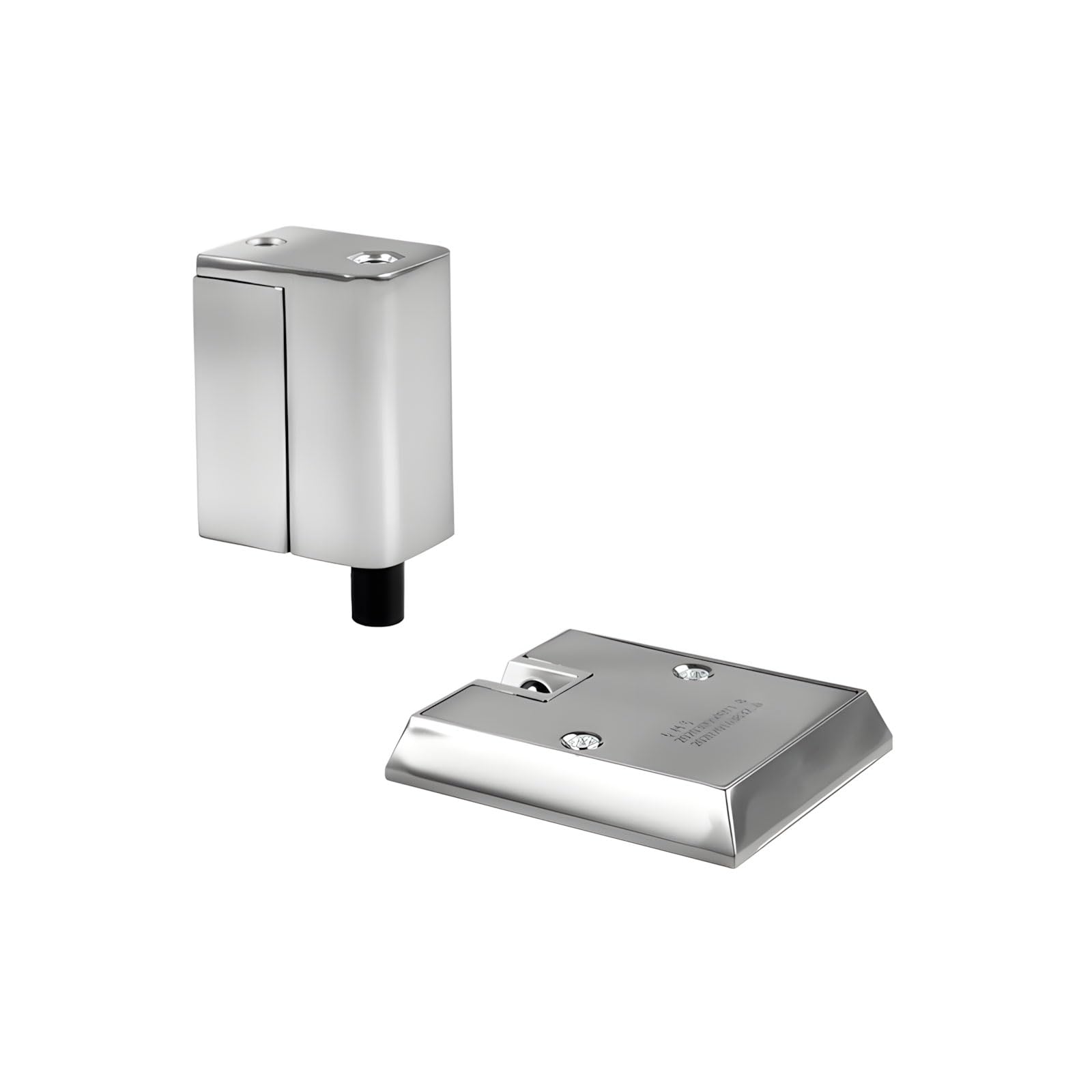Hzbb Silver Consistent Alloy Mounted Door Stopper Quick Installation For Houses And Rentals Denial Tools Needed Indoor Door Stopper