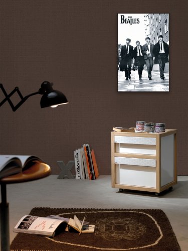 Artopweb The Beatles Panneaux Decoratifs, Multicolore, 60×90 Cm - Les Beatles, Paul McCartney, John Lennon, RIngo Starr, George Harrison Artopweb The Beatles Panneaux Decoratifs, Multicolore, 60x90 Cm – Image 3