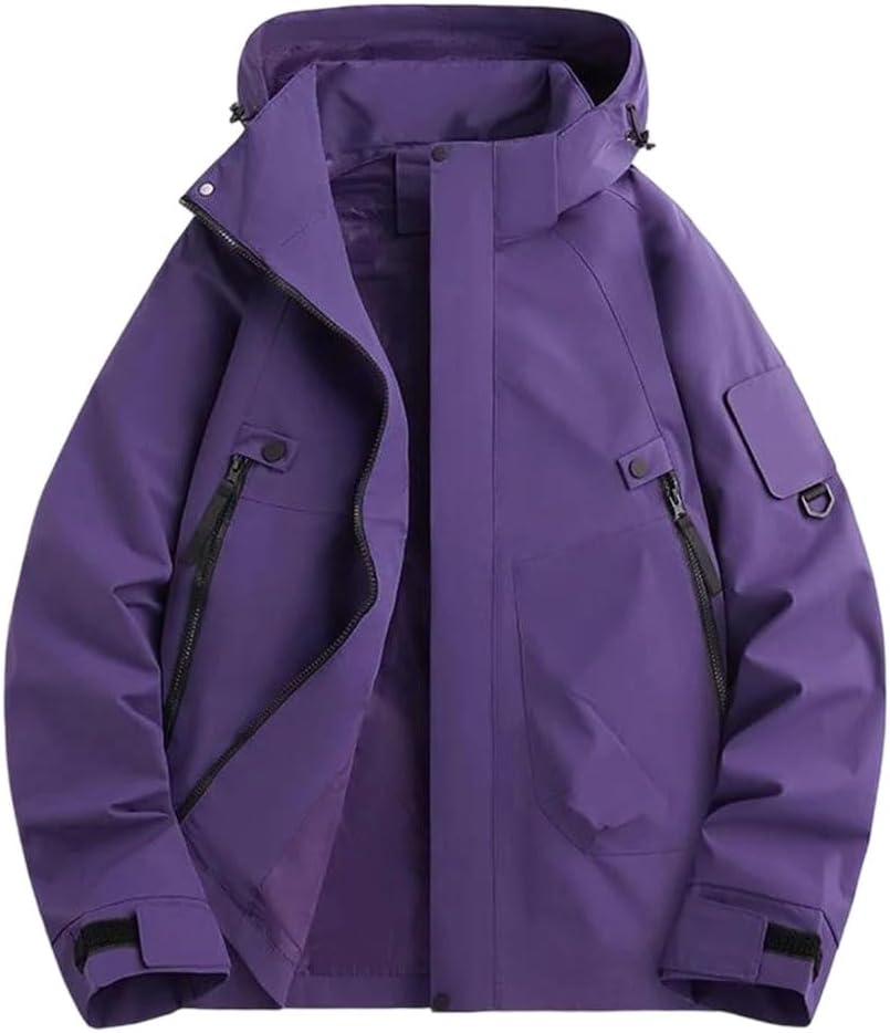 Men's Breathable Jacket | Quick Dry Hood | Outdoor Climbing | Fall Waterproof