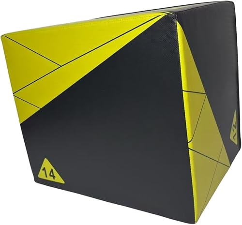 QLoztyse Plateforme de Saut de 3 en 1 PLYOMETRIQUE Soft pour La Maison de