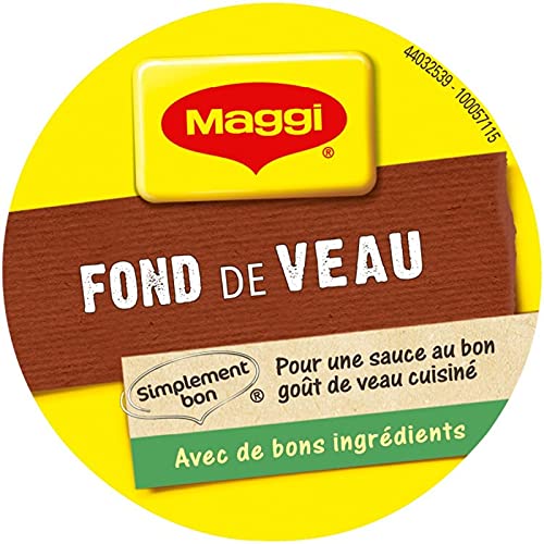 NESTLE MAGGI - Maggi Fond De Veau Boîte De 110G - le Lot De 4
