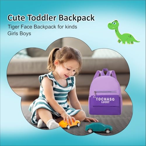 Image of Tinytot 15 inch Cute Backpack for Kids Girls Boys Toddler Backpack Preschool Nursery Play School Travel Bag for 5 to 8 Year Child - Mini Size
