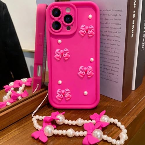 Coque silicone nacrée iPhone 13 antichoc à cordon réglable