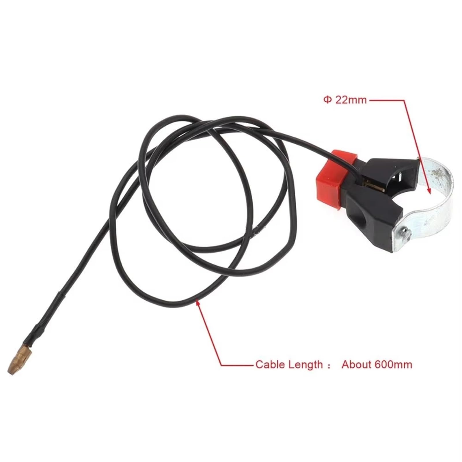 22 Mm Interruptor De Parada Y Apagado Para Motocicletas De 2 Tiempos 49Cc Minimotos De Para Cross Accesorios Para Motocicletas Clausor Moto