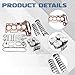 cycwer Engine Rebuild Kit for 328i 428i X3 F10 F30 F33 E84 F25 N20 N26 2.0, Include 4x Pistons Rings Φ84mm CR 10:1+ N20B20 Cylinder Head Gasket Set+Con Rod & Crankshaft Main Bearing Set