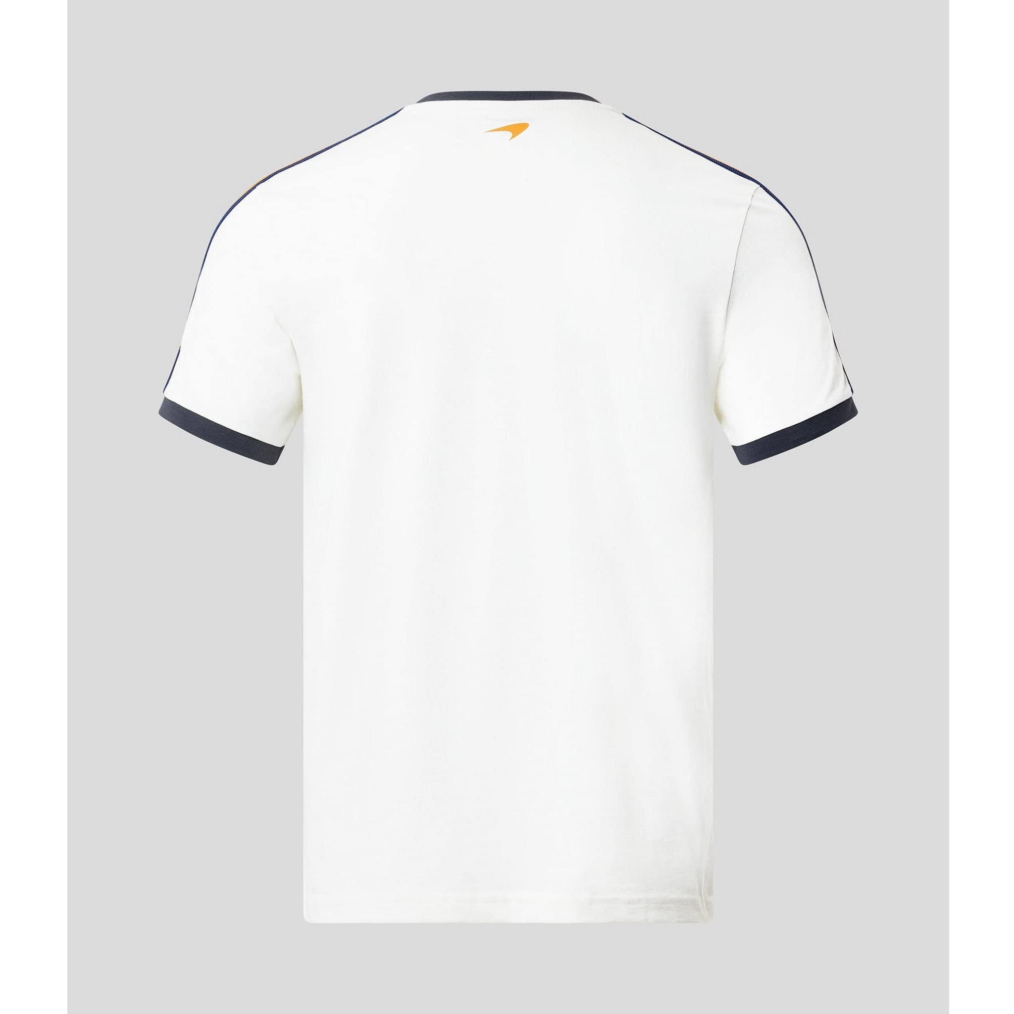 T-shirt Collection Spéciale Gulf T-shirt Officiel McLaren F1 Gulf - Logo Core Blanc Neige Adulte TM3406 Collection McLaren édition Limitée