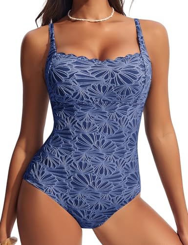 Hanna Nikole Women Swimsuits Tummy Control, One Piece Push Up Bathing Suits, Sexy Swimsuits...