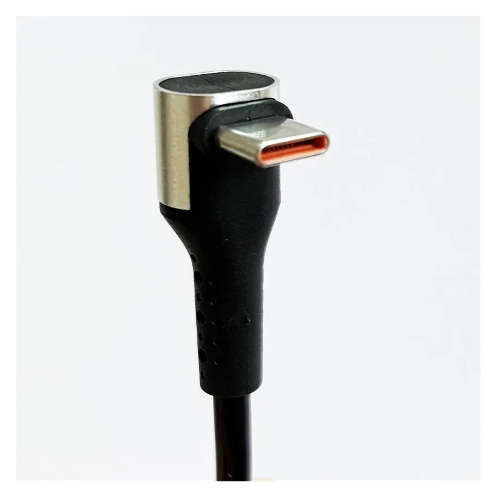 Cavo USB C 90° a molla 6A 66W ricarica rapida tipo C per Samsung per Xiaomi