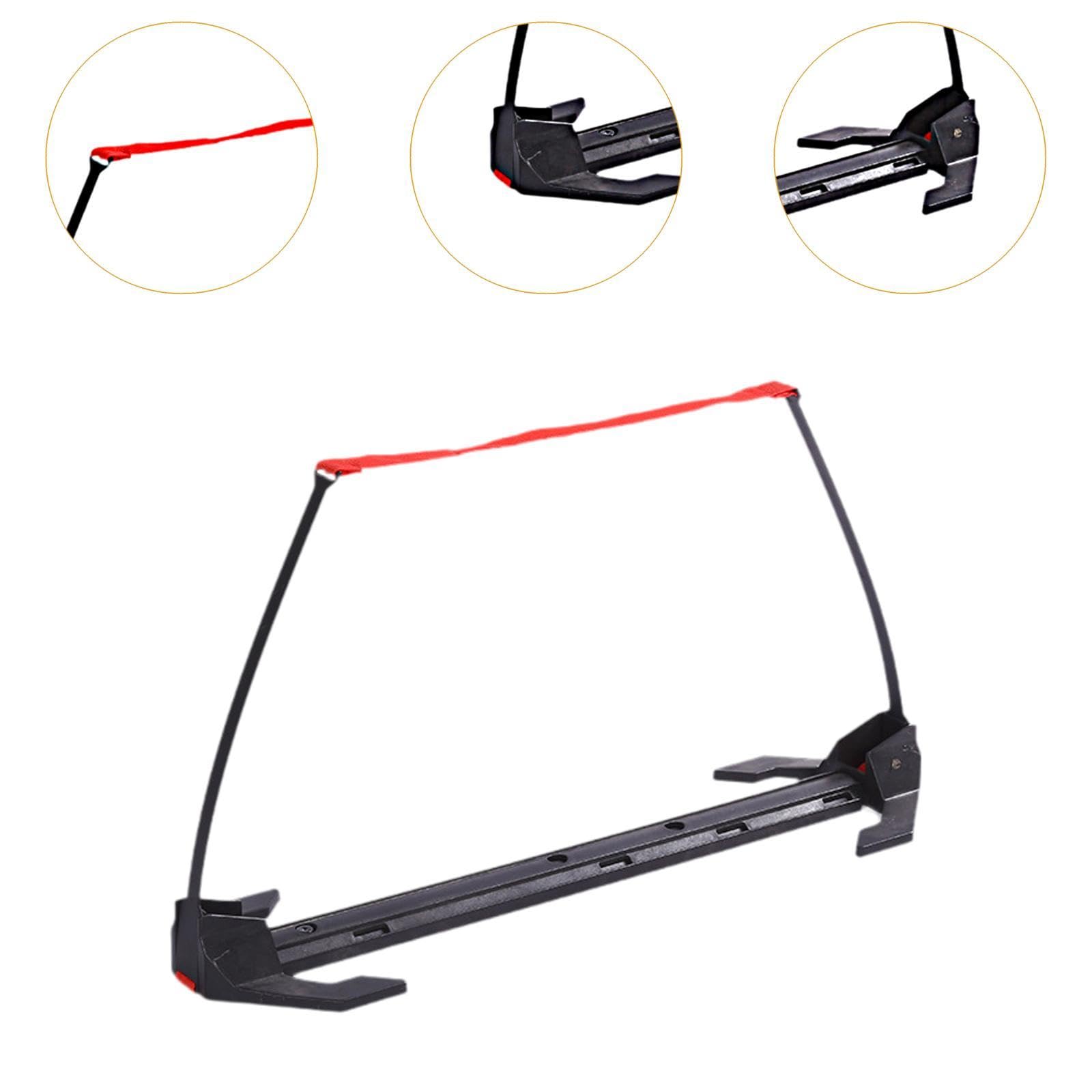 QSTDGVPW Soccer Speed Hurdle Agility Ladders Equipment Training Aid for Games Workout Hurdle Training