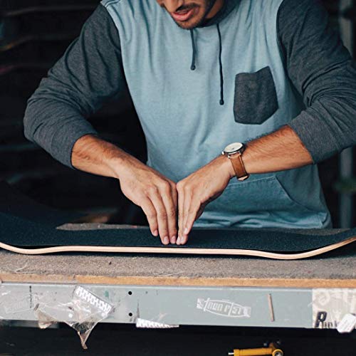 BlackWidow Skateboard Grip Tape, 9" x 33", for Longboard, Cruiser and Scooter Griptape, Non Slip, Easy to Apply - Thumbnail 6