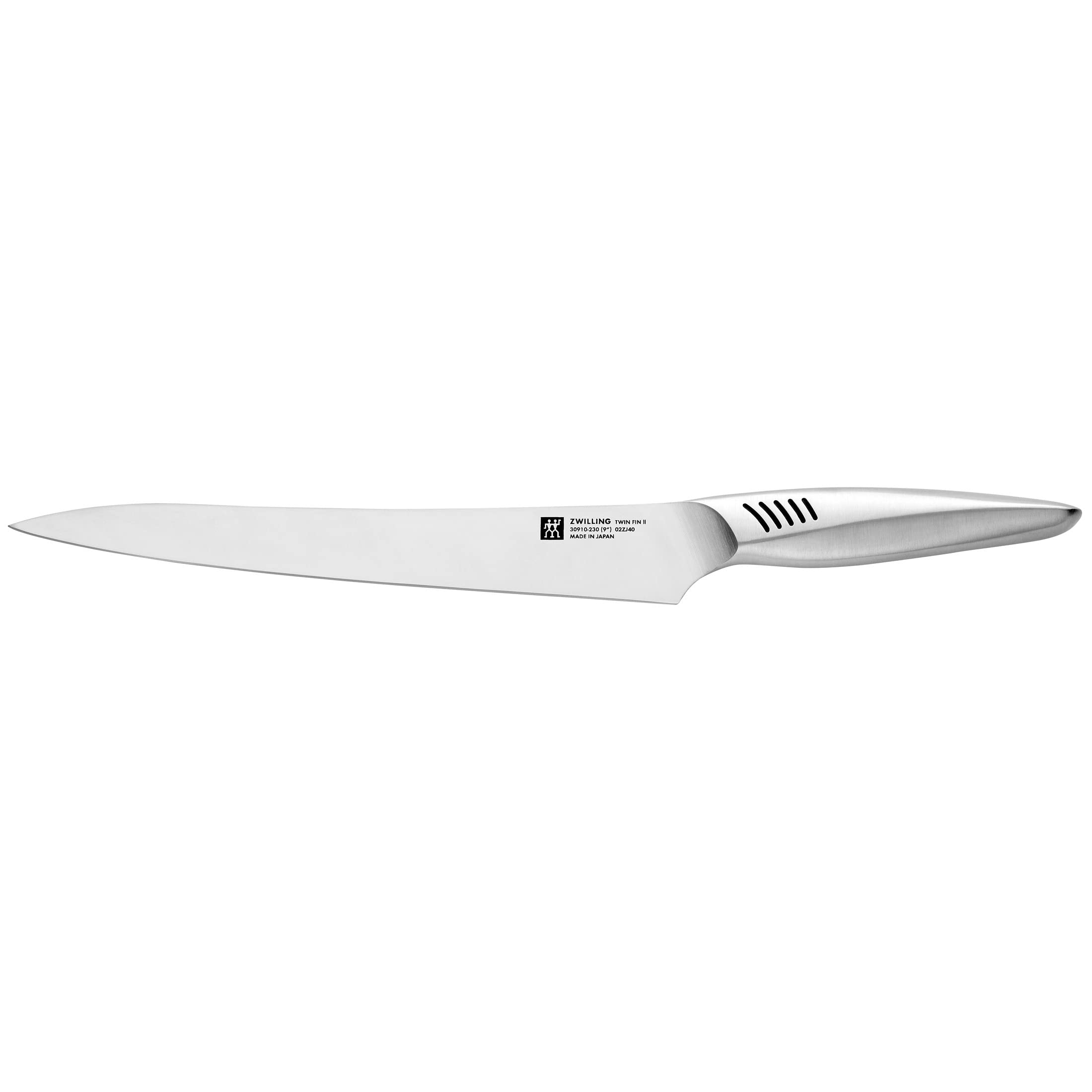 Couteau de cuisine Zwilling 23 cm, finies les tranches de viande irrégulières