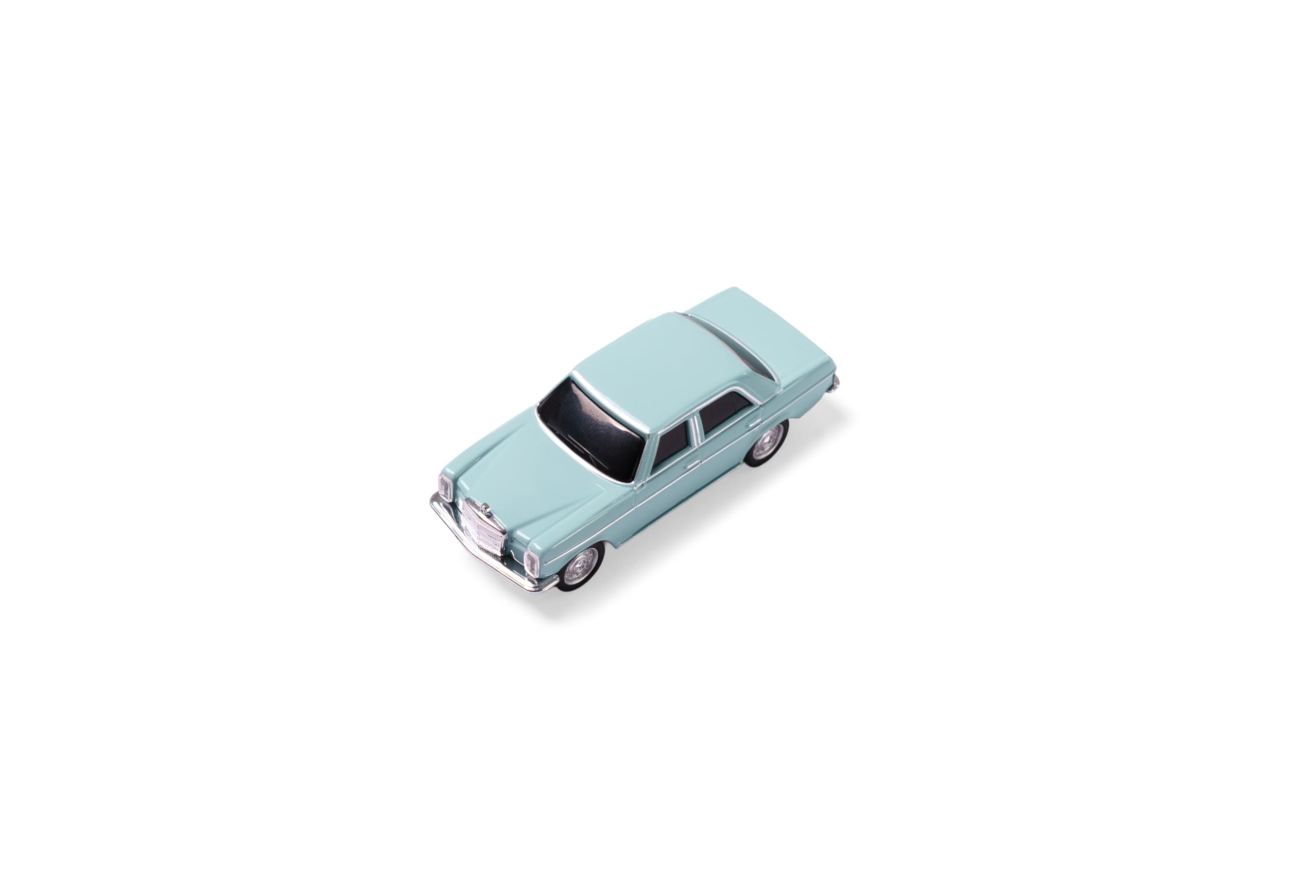 Carson 500504170 1:87 M-B 200/8 blau 100% RTR - Fahrfertiges Modell, RC Auto, H0 Auto,RC Modell,Diorama Fahrzeug