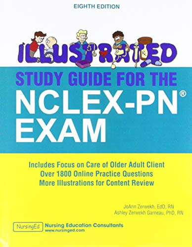 Illustrated Study Guide for the NCLEX-PN Exam 1892155222 Book Cover