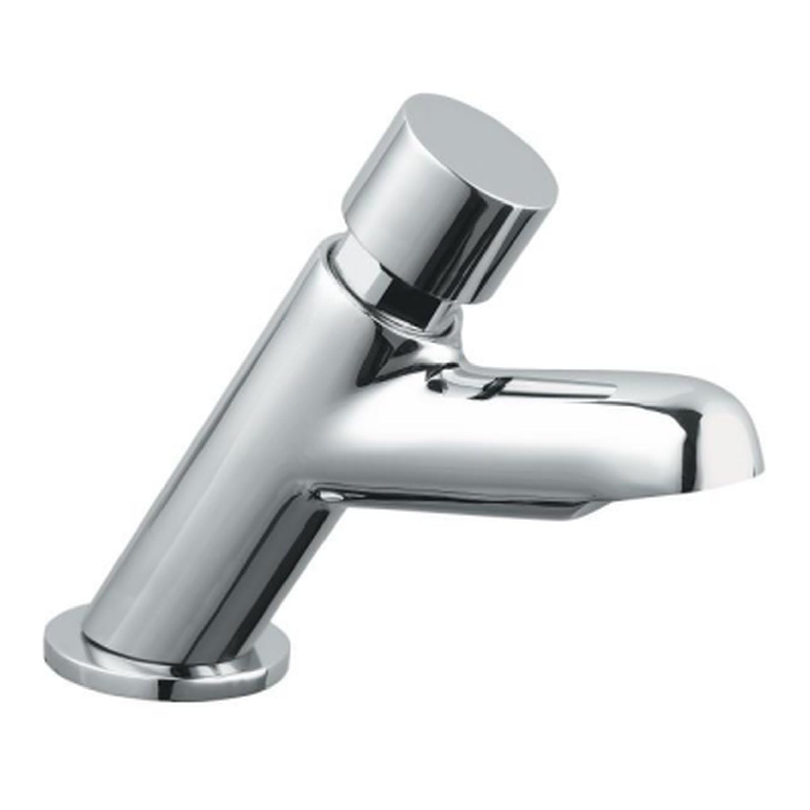 Grifo para lavabo temporizado 15 seg no regulable cromado - Idral Modern 08510F