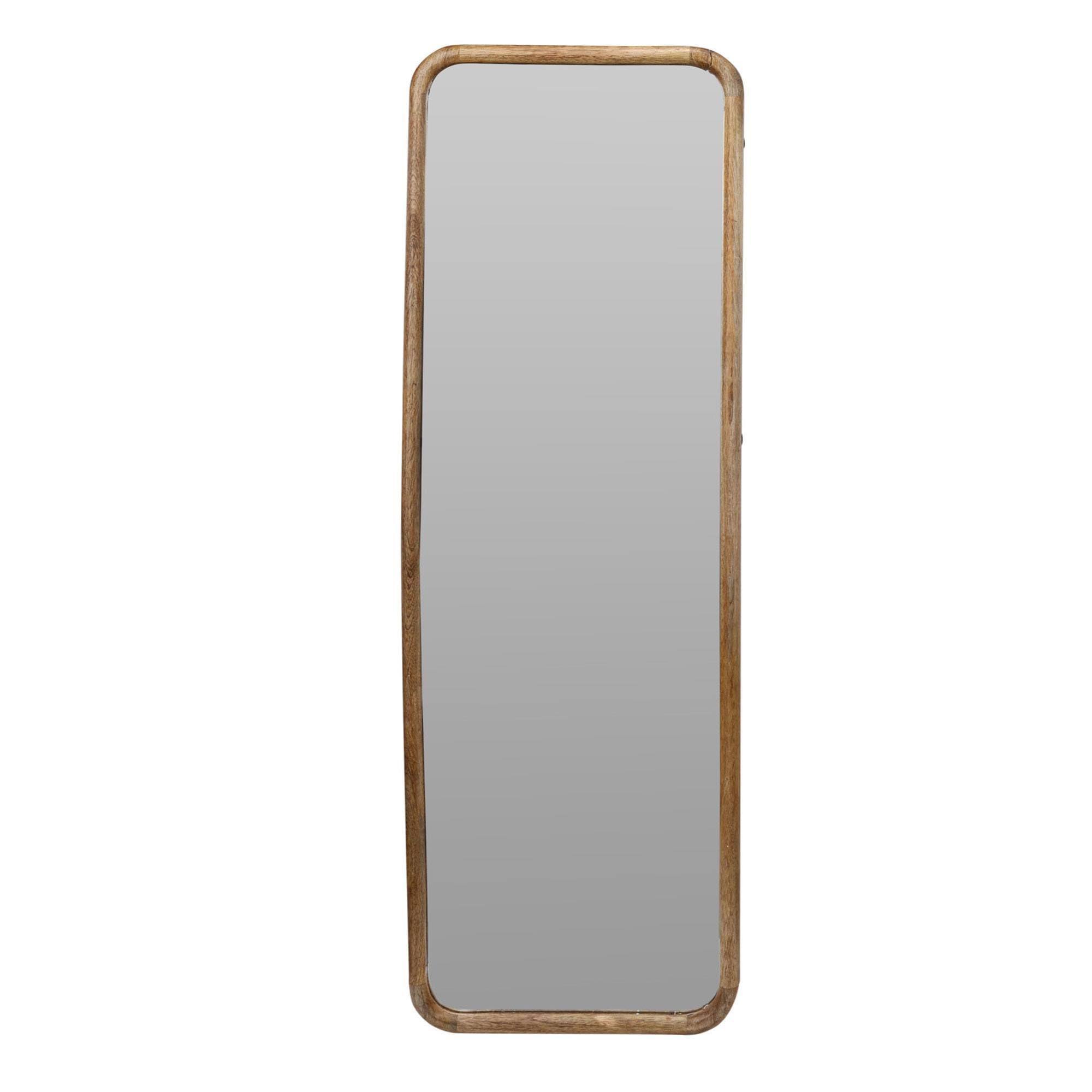 Well Home Espejo oval formato rectangular en madera H.115cm