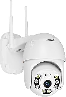 360° Security Camera Outdoor, Auto Tracking CCTV Camera Systems,Pan Tilt,1080P WiFi PTZ Wireless Home Wired Camera,Motion Detection,Voice Intercom,Phone/PC Remote Access