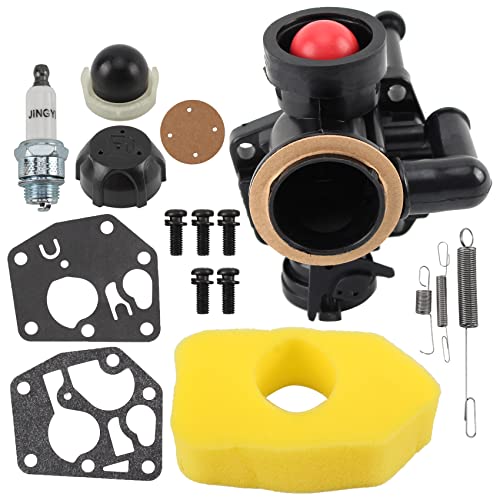 Autokay 795477 498809 Carburetor With 698369 Air Filter 698719 691859 692211 Spring 492979S Fuel Cap 495770 795083 Gasket Diaphragm Tune Up Kits For 795469 794147 699660 794161 498811 Engines #TOP28