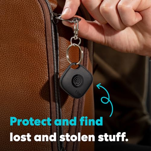Tile by Life360 Essentials (2024) - Bluetooth Trackers & Item Locators for Keys, Wallets, Remotes & More; Easily Find All Your Things. Both iOS and Android Compatible. 4-Pack (Mates/Slim/Sticker) - Image 3