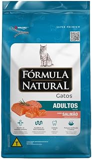 Ração Fórmula Natural Super Premium Gatos Castrados Adultos Salmão - 7kg