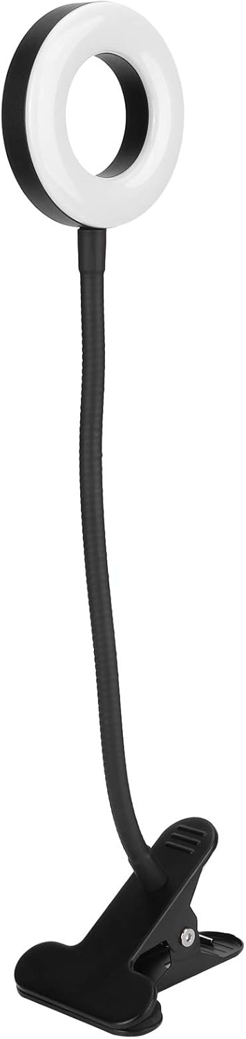 Clip Fill Light, Single Headed Round Fill Light, Adjustable for Reading Books Face Care, Makeup Painting, Fine Processing Sewing, Knitting//1752