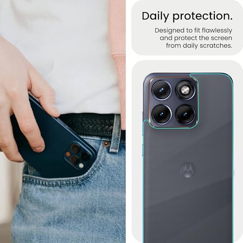 Image of FIRST MART Matte Back Screen Protector for Motorola Edge 70 Fusion - TPU Anti-Glare Protection, Anti-Slip, Bubble-Free, Edge to Edge Coverage [ 1 Pack]