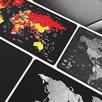 TITANWOLF - XXL Speed Gaming Mauspad Titanwolf Schwarz 900 x 400mm - XXL Mousepad - Tischunterlage Large Size - verbessert Präzision und Geschwindigkeit – Ansicht 7