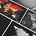 TITANWOLF - XXL Speed Gaming Mauspad Titanwolf Schwarz 900 x 400mm - XXL Mousepad - Tischunterlage Large Size - verbessert Präzision und Geschwindigkeit