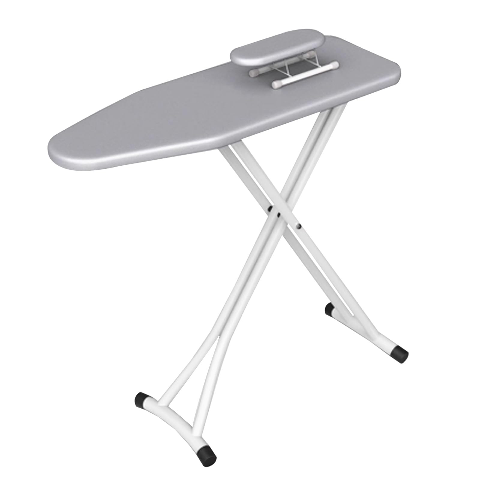 Tabla de Planchar Plegable Que Ahorra Espacio Diseño Móvil con Soporte para Plancha Viajes y Espacios Pequeños(110 * 31 * 86cm)