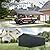 PHI VILLA 12 x 20 ft Carport Metal Carports with Galvanized Steel Roof with Sidewalls Enclosure Kit, Sturdy Heavy Duty Metal Carport for Cars, Boats, and Tractor