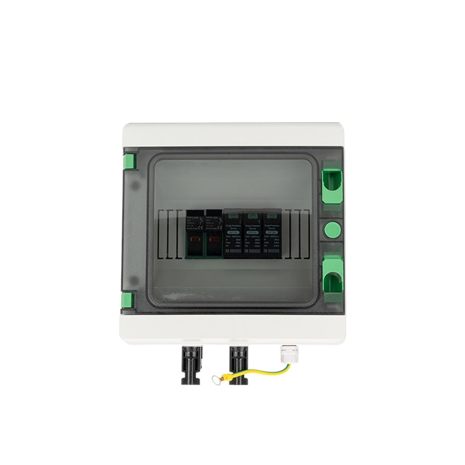 RWRAPS Scatola combinatrice fusibili DC 1-in-1-out 1000V Semplice Esterna Impermeabile 1 Stringa IP65 PV Protezione Contro Le sovratensioni solari