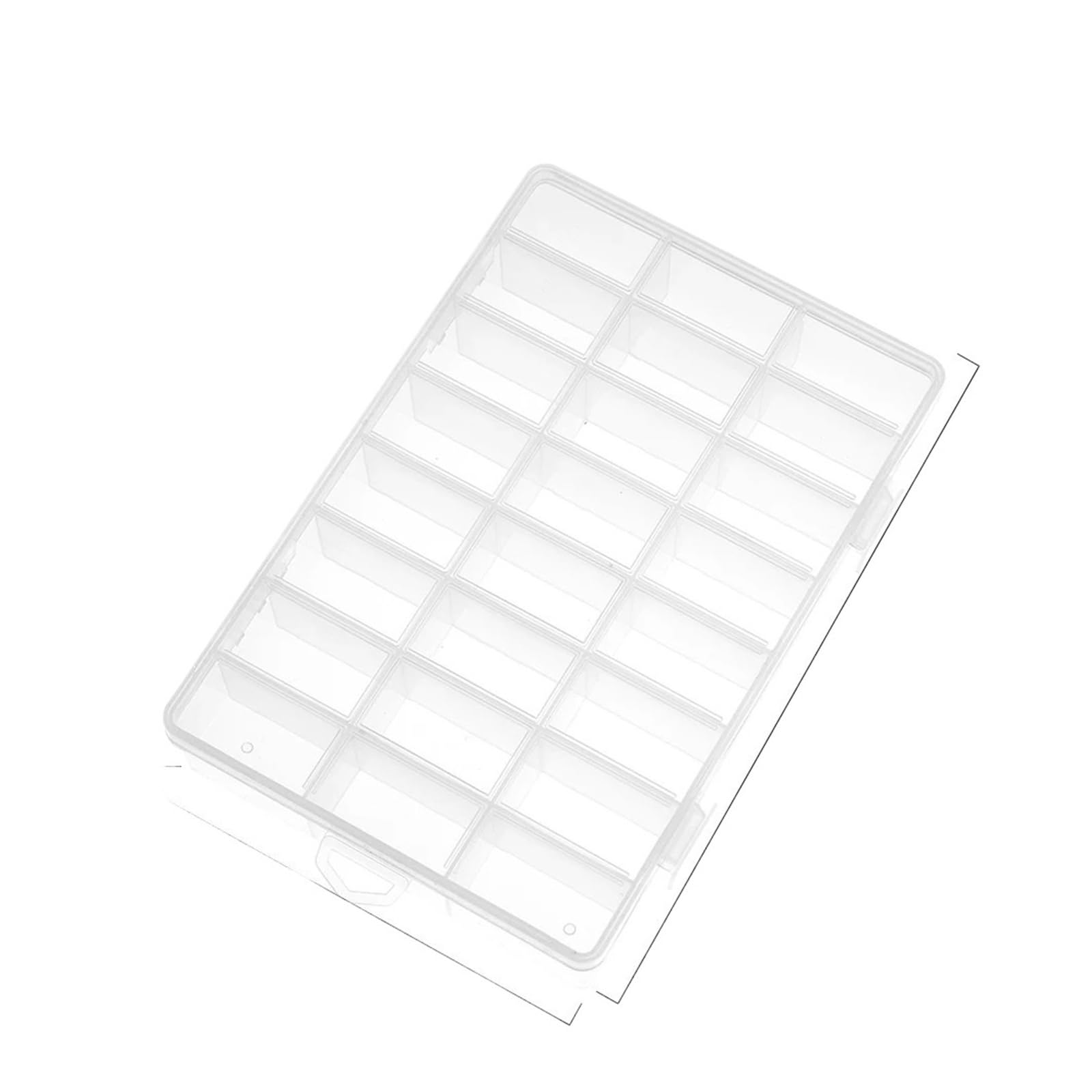 Bghyjkol 24Grids Drawer Organiser 14/ Transparent Storage Boxes