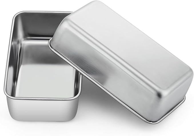 P&P CHEF Loaf Pan Set, 9 x 5 Inch Bread